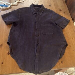 CP Shades 100% linen shirt S